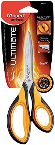 قیچی مپد مدل Ultimate Precision با طول 7 اینچ، مشکی/نارنجی