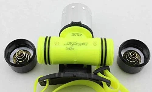چراغ قوه غواصی LED ضد آب 2000 لومن، مناسب تا عمق 20 متر