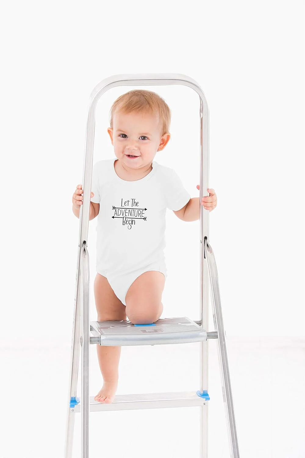 AW Fashions بادی نوزادی طرح "Let The Adventure Begin" لباس نوزاد دخترانه لباس بیمارستانی لباس پسرانه جذاب AW Fashions بادی نوزادی طرح "Let The Adventure Begin" لباس نوزاد دخترانه لباس بیمارستانی لباس پسرانه جذاب