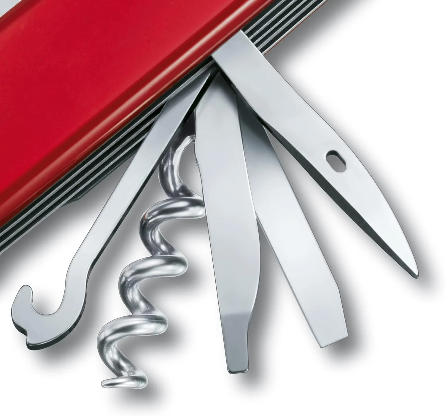 چاقوی جیبی ارتشی سوئیسی Victorinox Ranger، متوسط، ابزار چندگانه، 21 عملکرد، تیغه، قیچی، قرمز