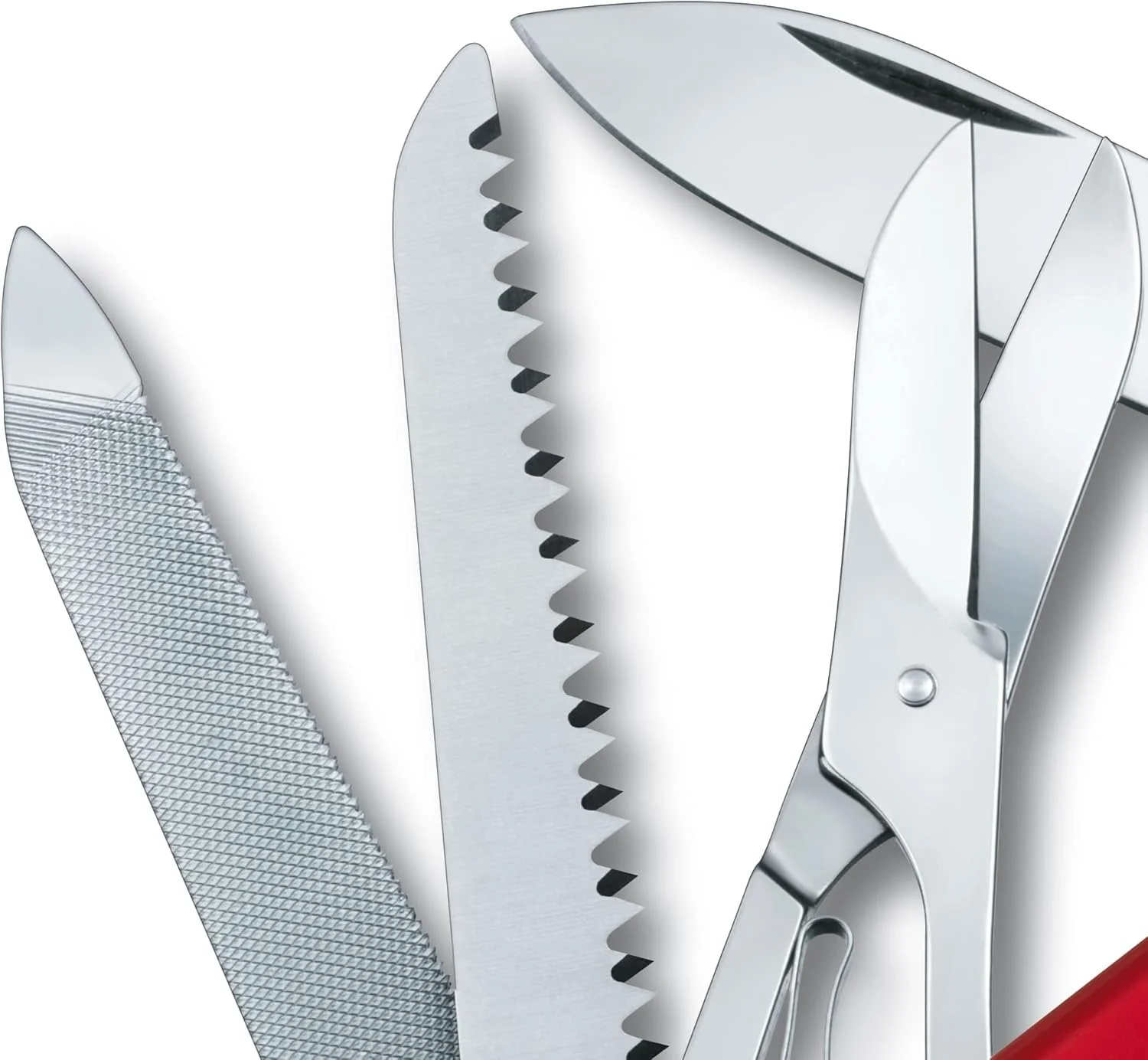 چاقوی جیبی ارتشی سوئیسی Victorinox Ranger، متوسط، ابزار چندگانه، 21 عملکرد، تیغه، قیچی، قرمز