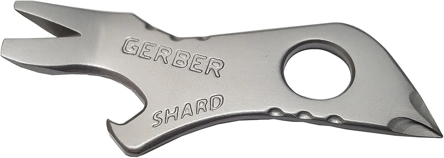 ابزار چندکاره جاکلیدی Gerber Shard - نقره ای، 30-001501