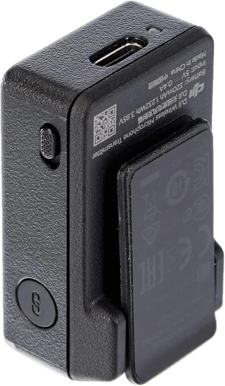 فرستنده میکروفون بی سیم DJI Pocket 2 - فرستنده صوتی، به یک میکروفون خارجی متصل می شود تا سیگنال صوتی را به صورت بی سیم به DJI Pocket 2 ارسال کند.