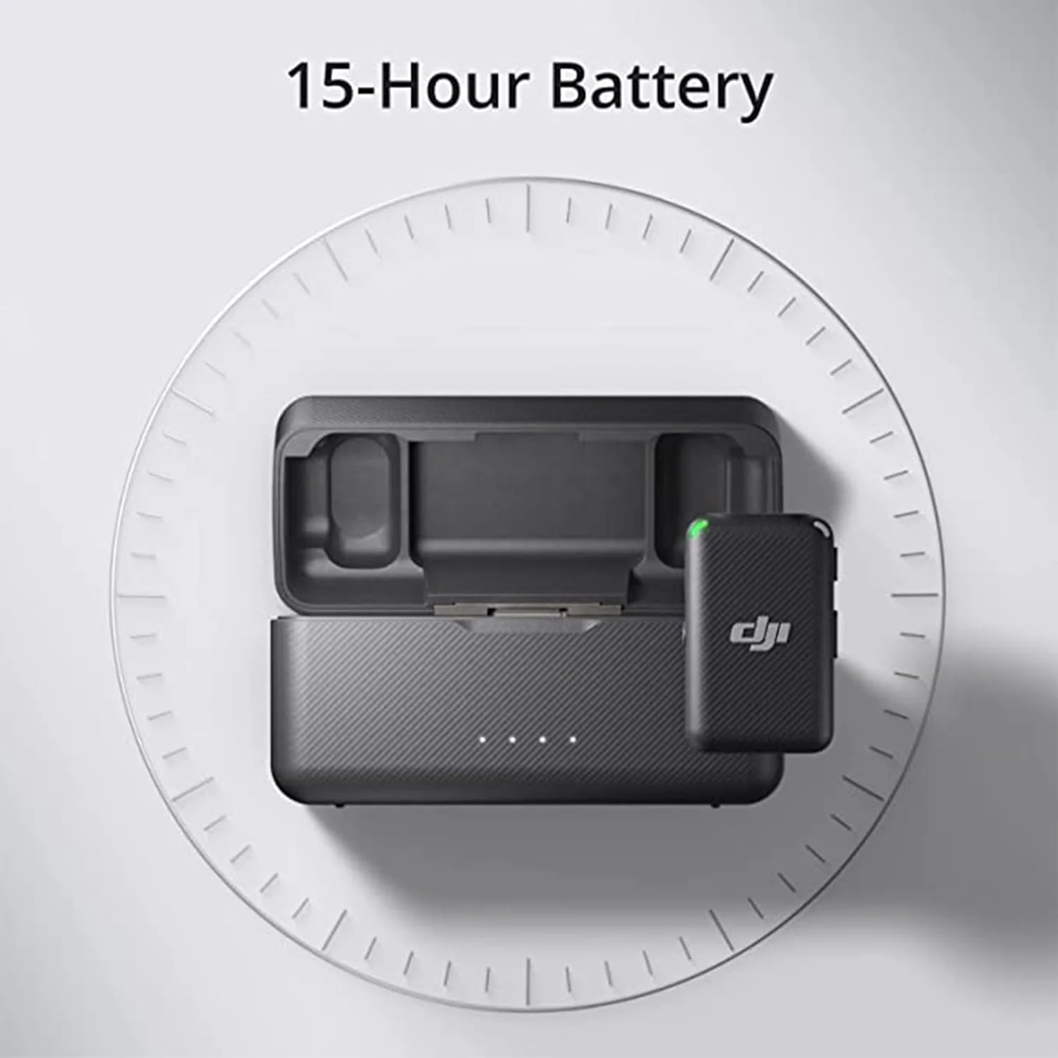 سیستم میکروفون بیسیم جمع و جور دو نفره DJI Mic 2 با صفحه لمسی OLED و دو میکروفون یقهای کندانسور سیستم میکروفون بیسیم جمع و جور دو نفره DJI Mic 2 با صفحه لمسی OLED و دو میکروفون یقهای کندانسور