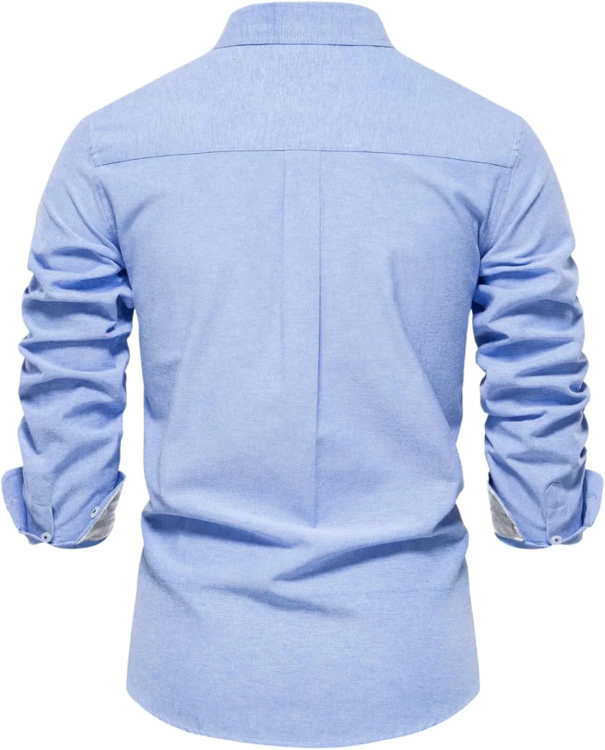 پیراهن مردانه آستین بلند یقه دکمه دار Zingther، با برش Slim-Fit، ترکیبی از پنبه، ضد چروک پیراهن مردانه آستین بلند یقه دکمه دار Zingther، با برش Slim-Fit، ترکیبی از پنبه، ضد چروک