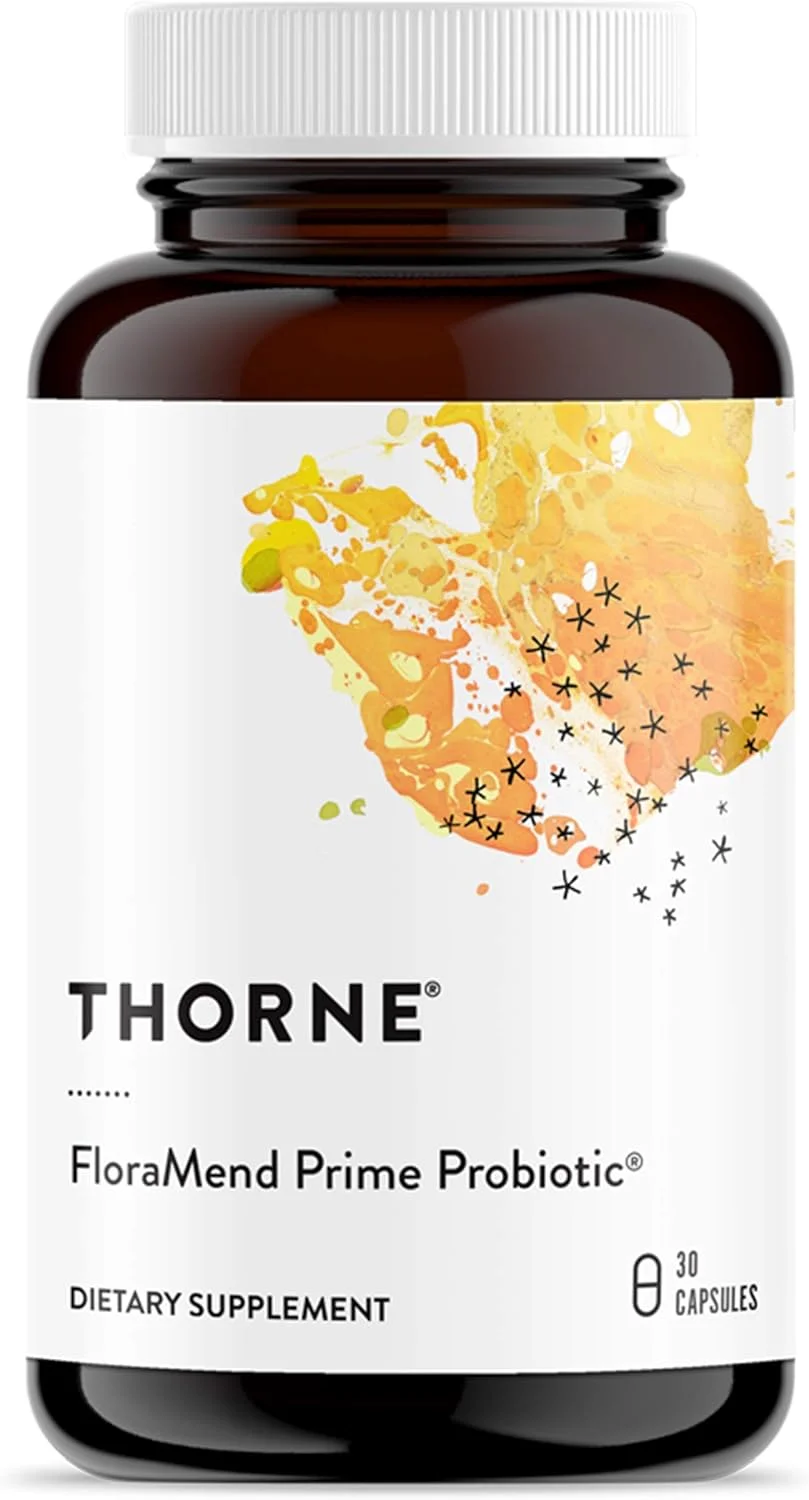 پروبیوتیک فلورامند پرایم THORNE - ترکیب پروبیوتیک مقاوم در برابر اسید معده و پایدار در دمای اتاق - 30 کپسول پروبیوتیک فلورامند پرایم THORNE - ترکیب پروبیوتیک مقاوم در برابر اسید معده و پایدار در دمای اتاق - 30 کپسول