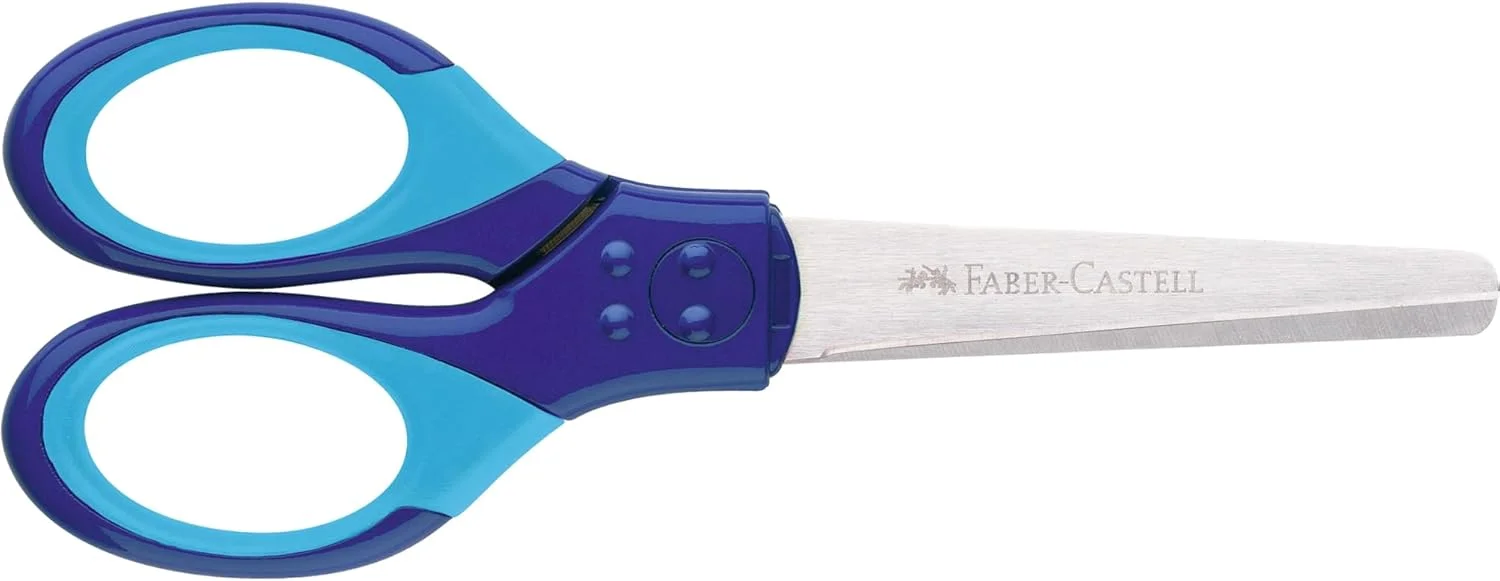 قیچی مدرسه ای گریپ فابر-کاستل 181549 - آبی قیچی مدرسه ای گریپ فابر-کاستل 181549 - آبی