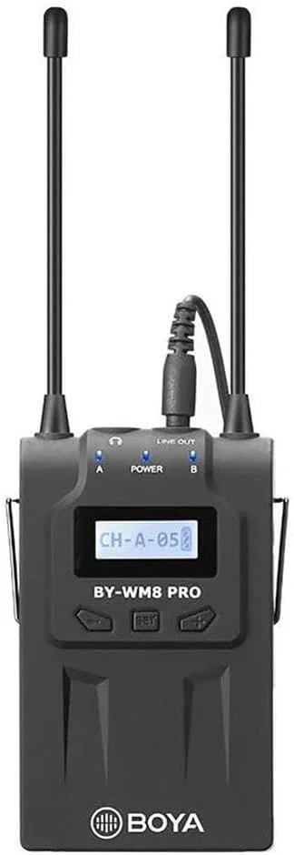 سیستم میکروفون بی سیم دستی Boya BY-WM8 Pro-K3 با قابلیت نصب روی دوربین، مشکی سیستم میکروفون بی سیم دستی Boya BY-WM8 Pro-K3 با قابلیت نصب روی دوربین، مشکی