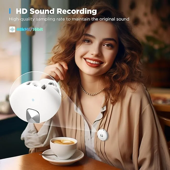 میکروفون بی سیم دوگانه BOYA OMIC-U با رابط USB-C - سفید میکروفون بی سیم دوگانه BOYA OMIC-U با رابط USB-C - سفید