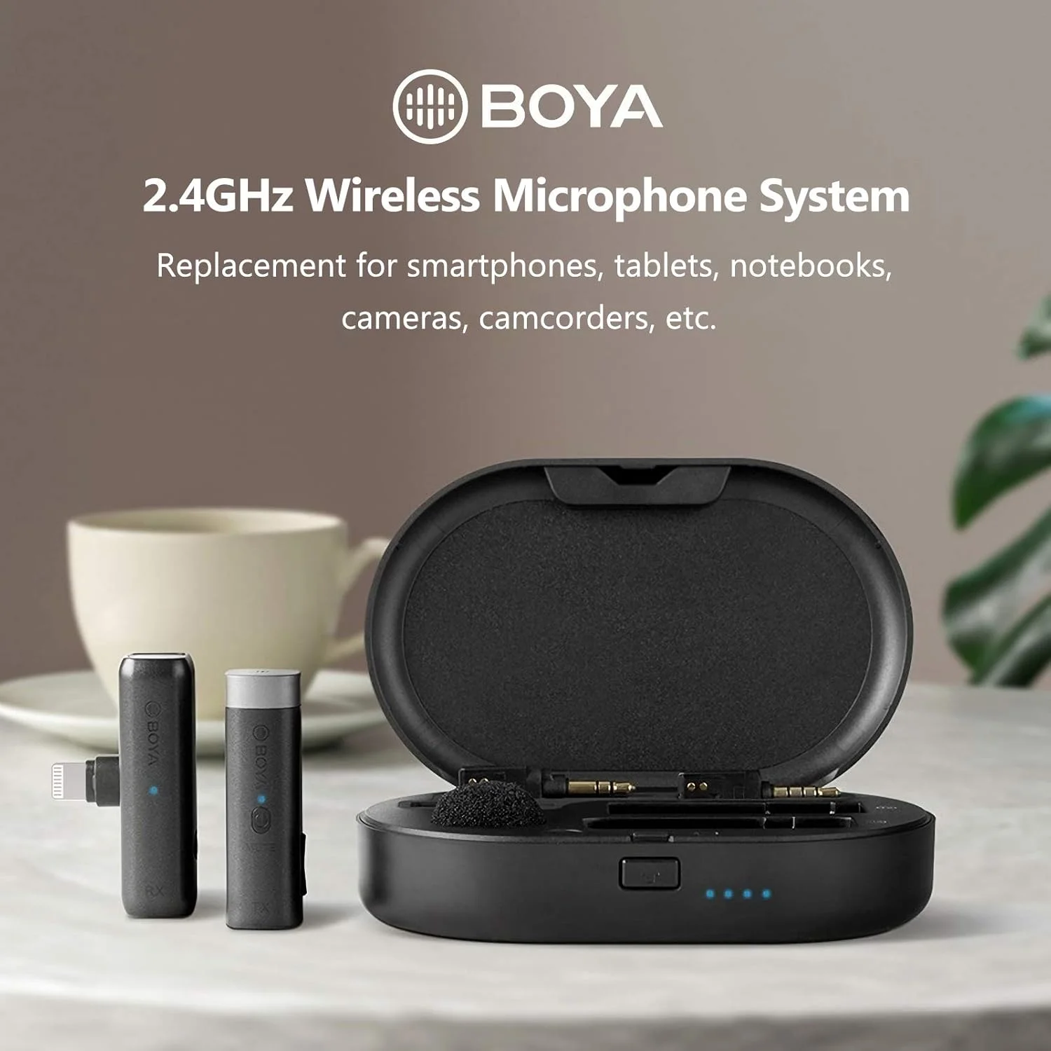 میکروفون بی سیم یقه ای حرفه ای بویا مدل BY-WM3D Mini 2.4G به همراه آداپتور 3.5 میلی متری TRS/TRRS جایگزین آداپتور برای گوشی های هوشمند، دوربین، تبلت، لپ تاپ و کامپیوتر میکروفون بی سیم یقه ای حرفه ای بویا مدل BY-WM3D Mini 2.4G به همراه آداپتور 3.5 میلی متری TRS/TRRS جایگزین آداپتور برای گوشی های هوشمند، دوربین، تبلت، لپ تاپ و کامپیوتر