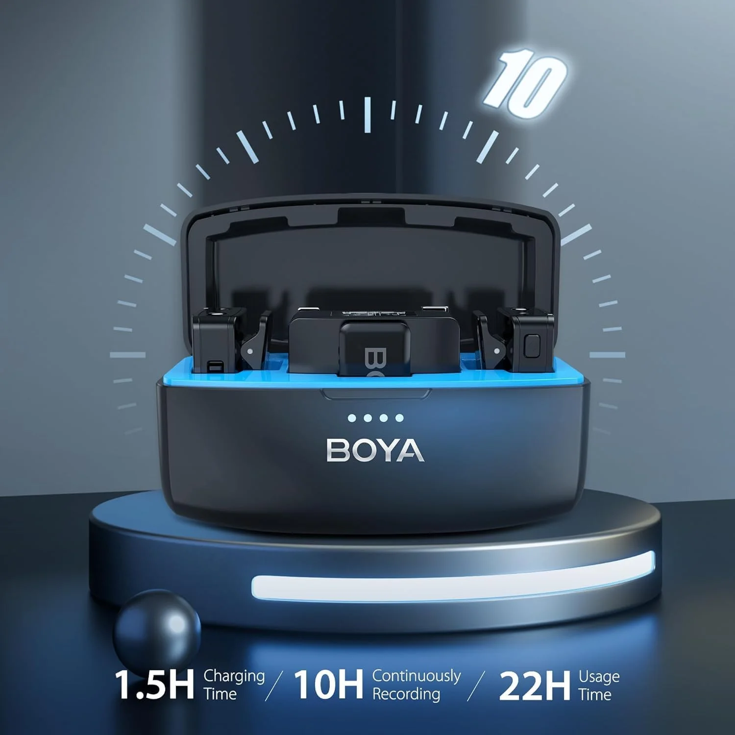 میکروفون بیسیم حرفهای همه کاره BoyaMIC 2.4GHz - مناسب برای دوربین، آیفون و دستگاههای اندرویدی میکروفون بیسیم حرفهای همه کاره BoyaMIC 2.4GHz - مناسب برای دوربین، آیفون و دستگاههای اندرویدی