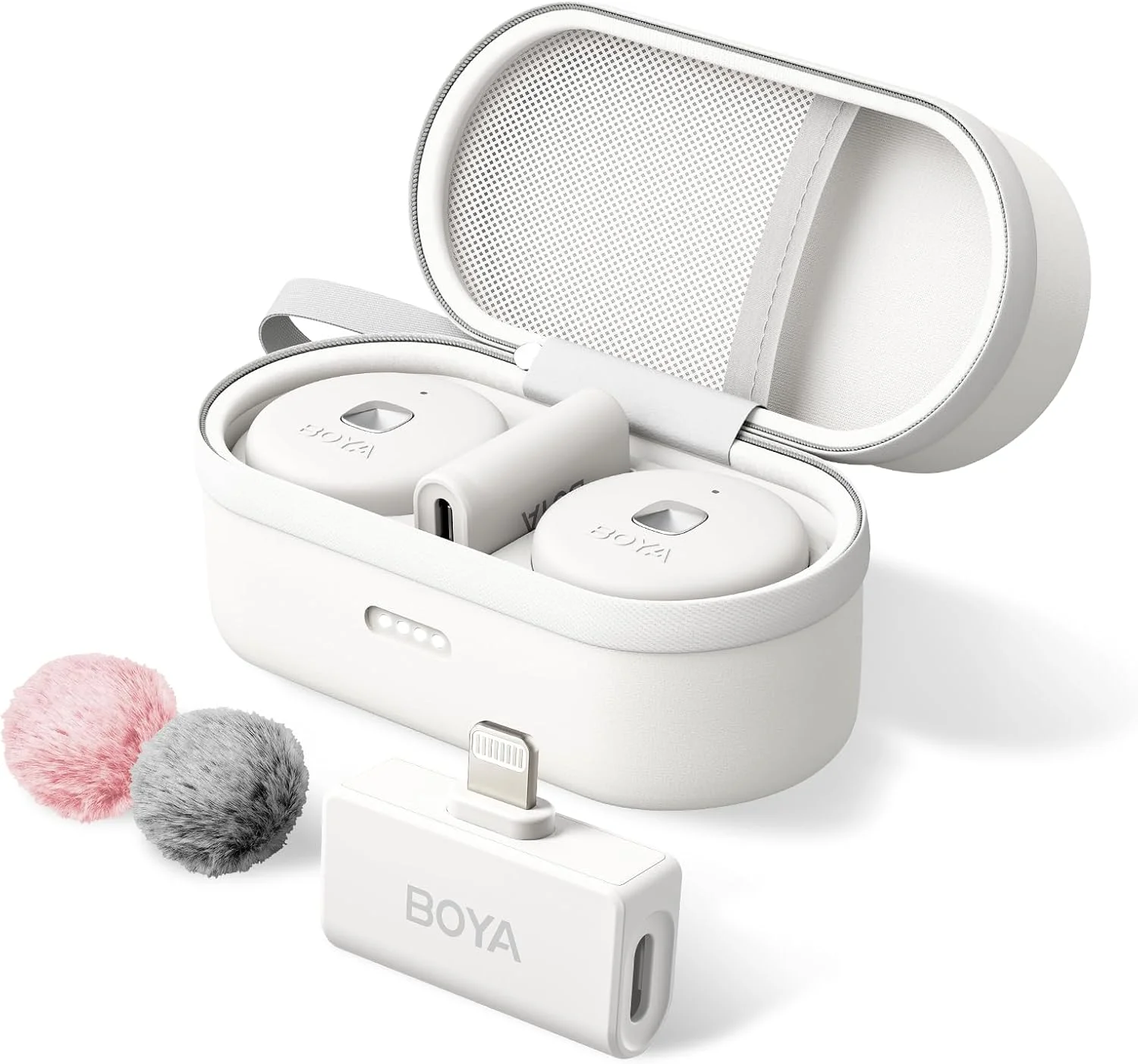 میکروفون BOYA Omic-D-WHITE LIGHTNING میکروفون BOYA Omic-D-WHITE LIGHTNING