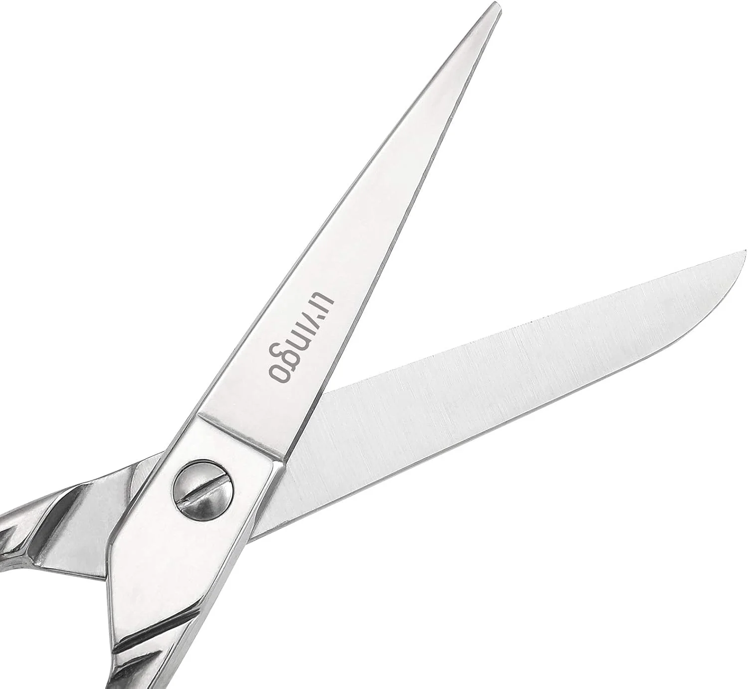 قیچی پارچه LIVINGO مدل 6 اینچی، قیچی خیاطی کوچک حرفه ای و آهنگری شده، قیچی خیاطی استیل ضد زنگ تیز و بادوام برای لوازم کاردستی