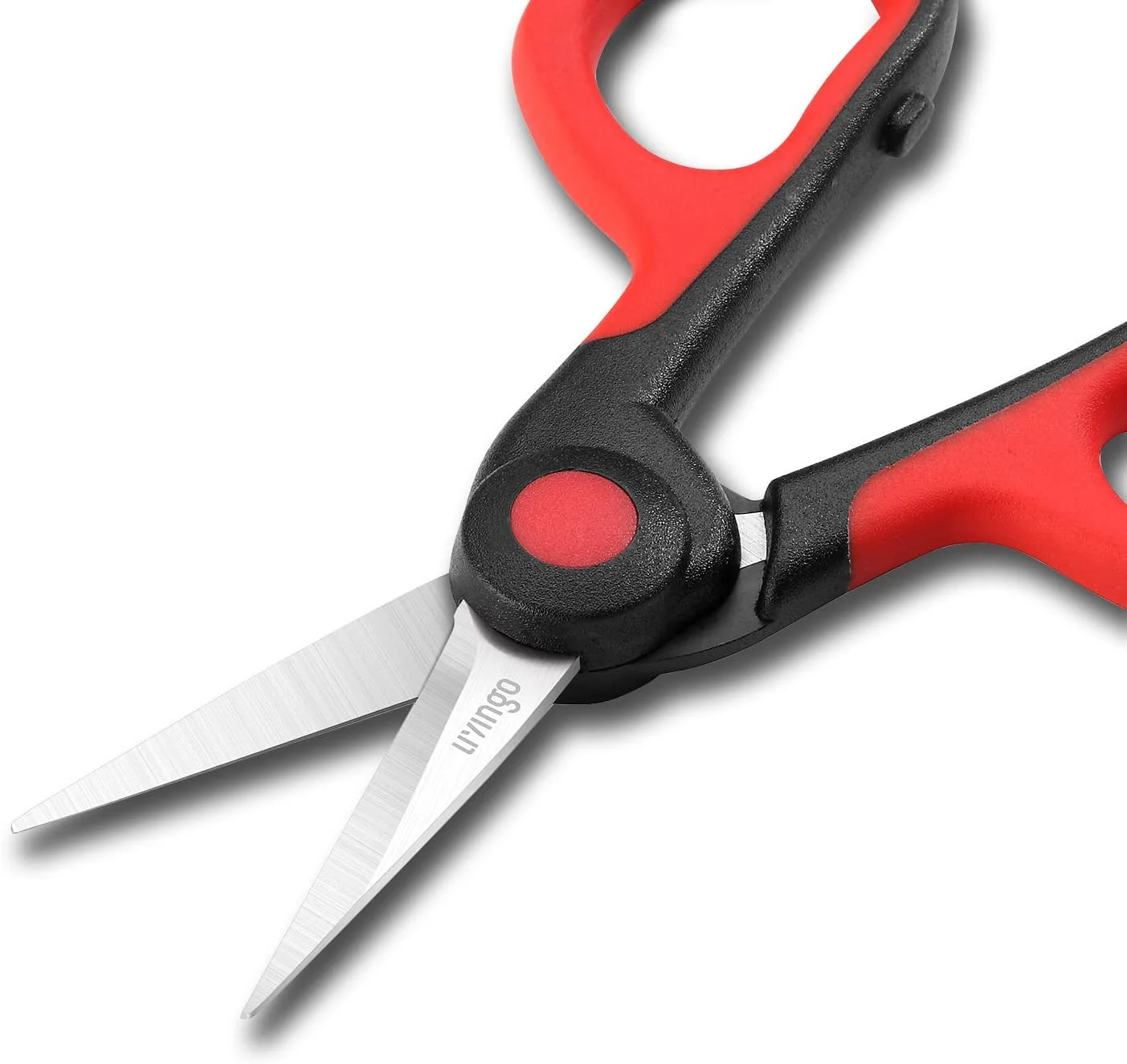 قیچی گلدوزی کوچک و تیز LIVINGO با طول 4.5 اینچ، قیچی های استیل ضد زنگ با نوک تیز و دقیق برای برش پارچه، نخ گلدوزی، نخ کاموا، خیاطی، اسکرپ بوک، کاغذ، 2 عدد قرمز/مشکی قیچی گلدوزی کوچک و تیز LIVINGO با طول 4.5 اینچ، قیچی های استیل ضد زنگ با نوک تیز و دقیق برای برش پارچه، نخ گلدوزی، نخ کاموا، خیاطی، اسکرپ بوک، کاغذ، 2 عدد قرمز/مشکی