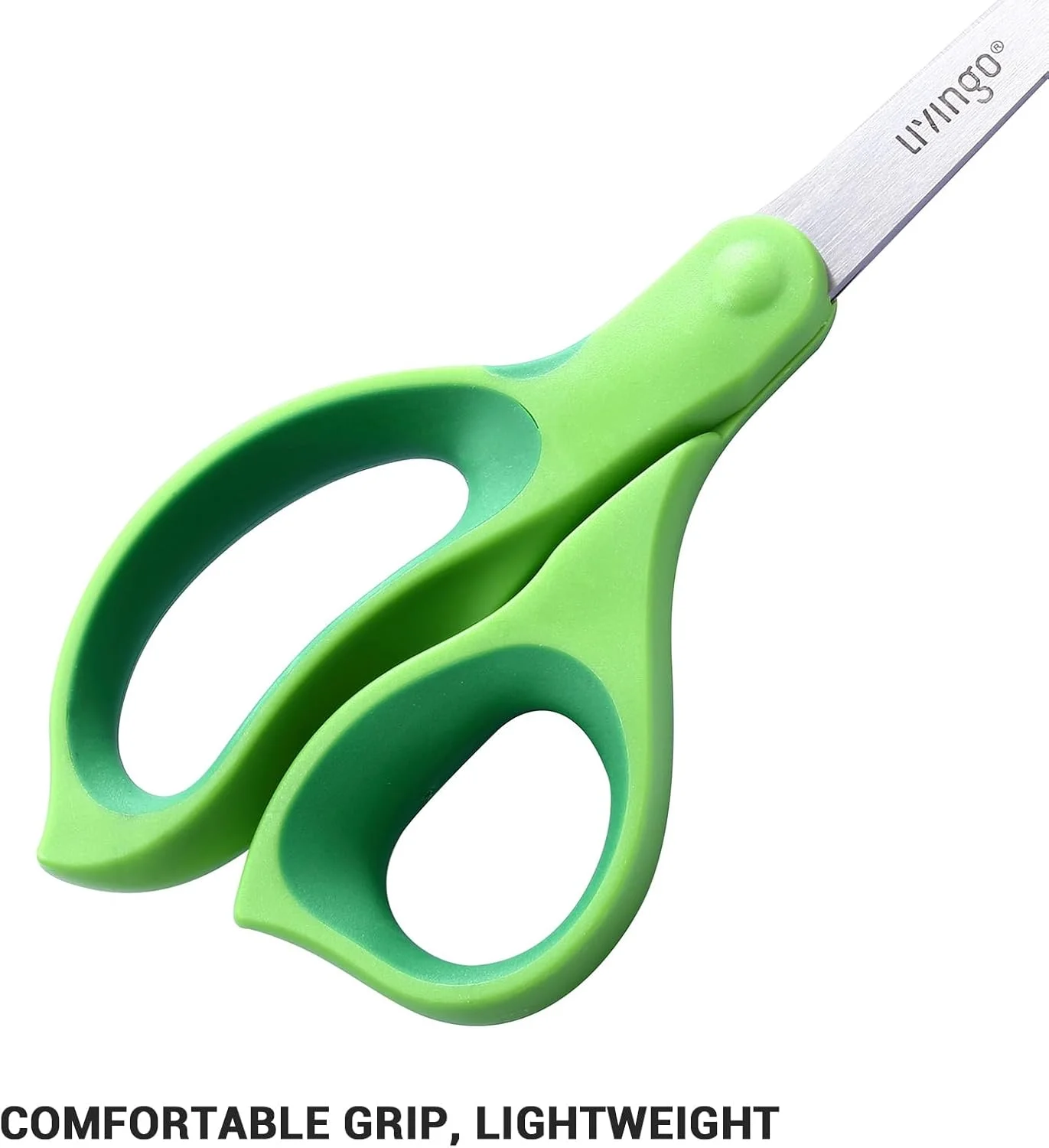 قیچی های چپ دست LIVINGO چند منظوره - بسته 3 عددی 8.5 اینچی استیل ضد زنگ تیز برای مدرسه، دفتر، خانه، کاردستی، خیاطی، برش پارچه و کاغذ قیچی های چپ دست LIVINGO چند منظوره - بسته 3 عددی 8.5 اینچی استیل ضد زنگ تیز برای مدرسه، دفتر، خانه، کاردستی، خیاطی، برش پارچه و کاغذ