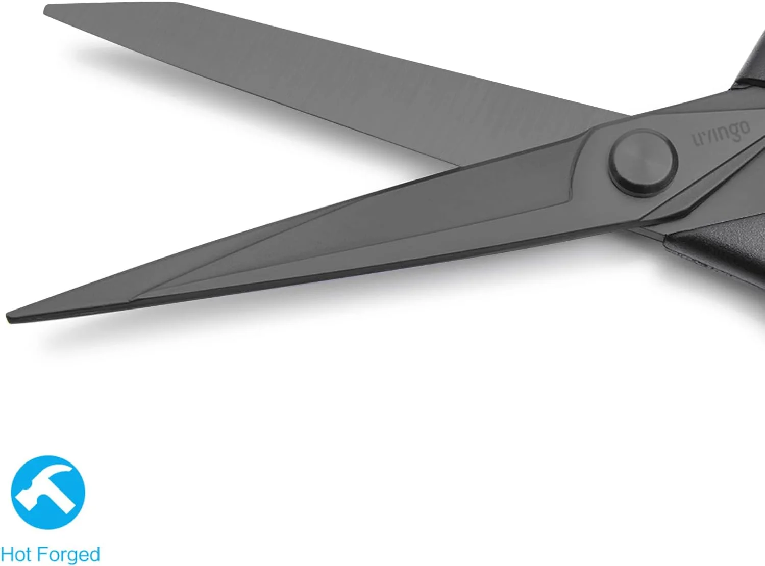 قیچی سنگین و با کیفیت LIVINGO با روکش تیتانیوم، 8.5 اینچ، مناسب برای خیاطی، پارچه، چرم، کاردستی، برش و مصارف خانگی و اداری - مشکی قیچی سنگین و با کیفیت LIVINGO با روکش تیتانیوم، 8.5 اینچ، مناسب برای خیاطی، پارچه، چرم، کاردستی، برش و مصارف خانگی و اداری - مشکی