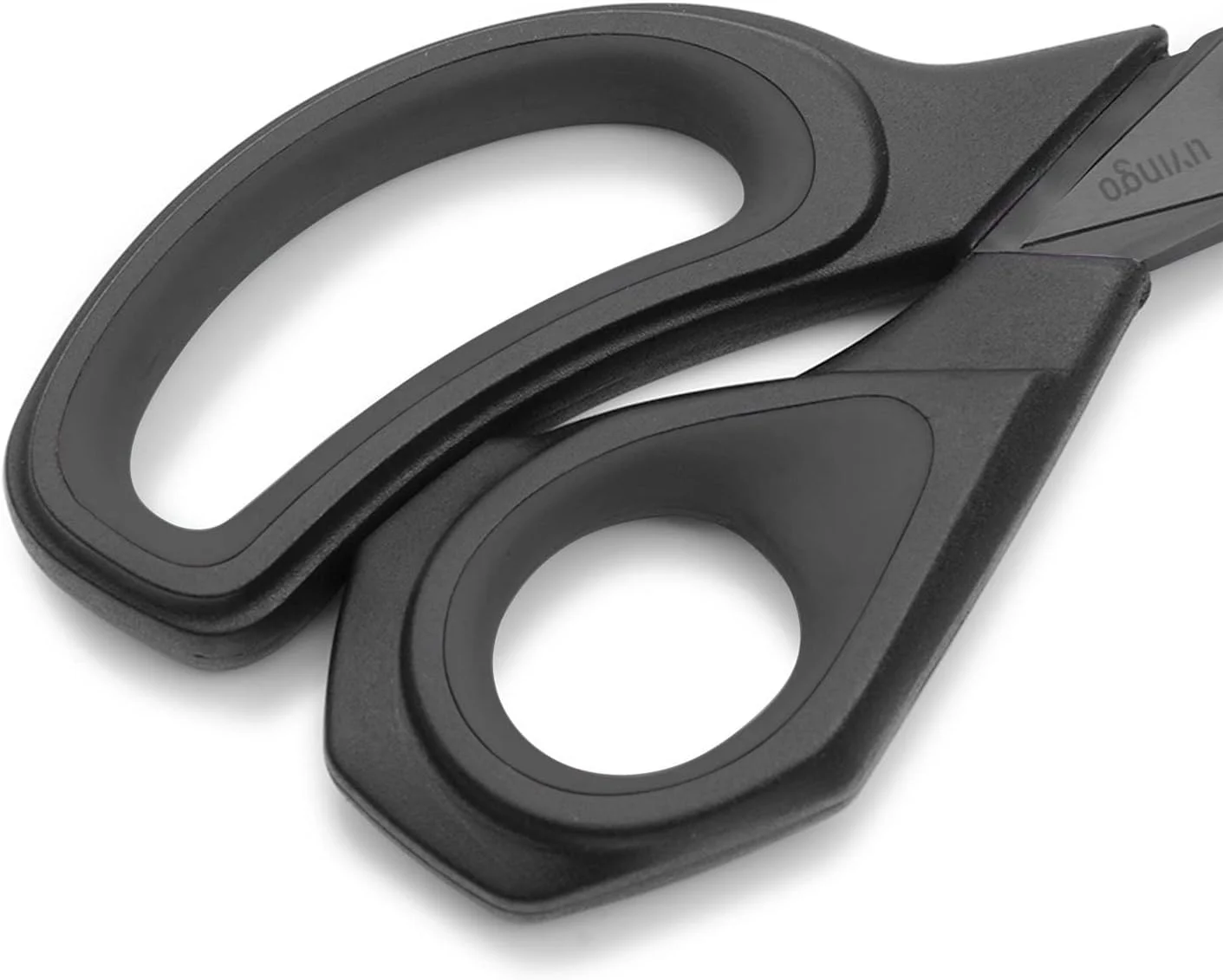 قیچی سنگین و با کیفیت LIVINGO با روکش تیتانیوم، 8.5 اینچ، مناسب برای خیاطی، پارچه، چرم، کاردستی، برش و مصارف خانگی و اداری - مشکی قیچی سنگین و با کیفیت LIVINGO با روکش تیتانیوم، 8.5 اینچ، مناسب برای خیاطی، پارچه، چرم، کاردستی، برش و مصارف خانگی و اداری - مشکی