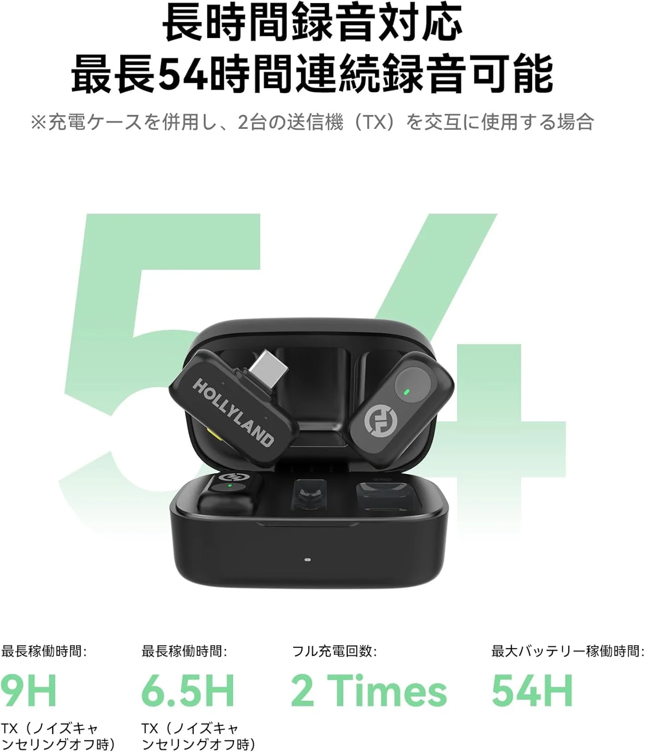 میکروفون بی سیم Hollyland (Lark A1 Duo) (خاکستری فضایی، با RX USB-C + جعبه شارژ) میکروفون بی سیم Hollyland (Lark A1 Duo) (خاکستری فضایی، با RX USB-C + جعبه شارژ)