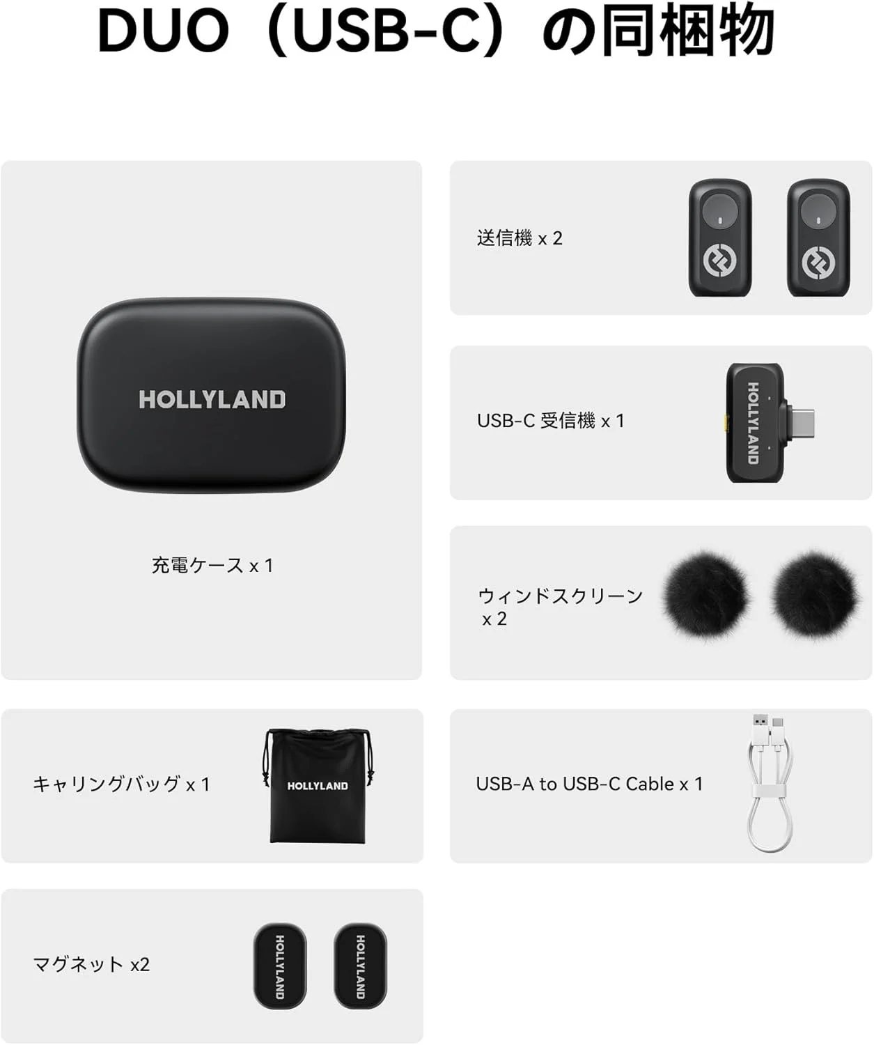 میکروفون بی سیم Hollyland (Lark A1 Duo) (خاکستری فضایی، با RX USB-C + جعبه شارژ) میکروفون بی سیم Hollyland (Lark A1 Duo) (خاکستری فضایی، با RX USB-C + جعبه شارژ)