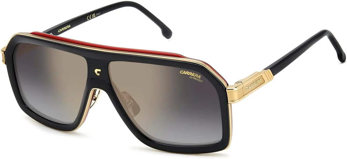 عینک آفتابی مردانه Carrera CA 1053/S/TI OIT/FQ BLACK RED استاندارد، استاندارد، 60، Oit/Fq Black Red، 60، Oit/Fq Black Red، 60
