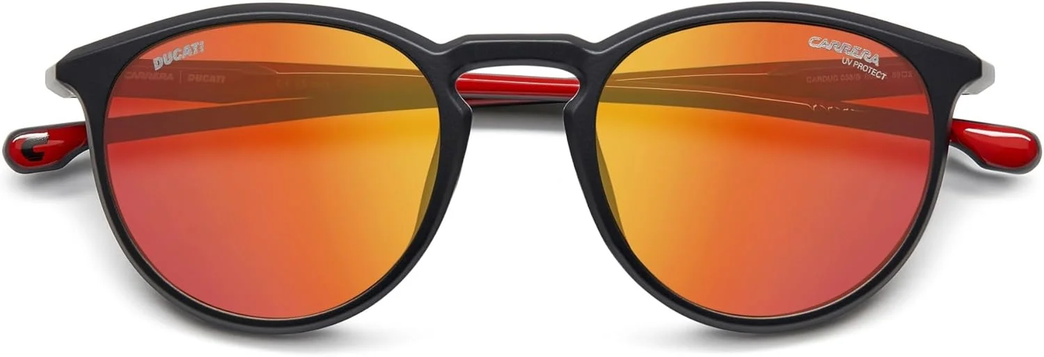 عینک آفتابی مردانه CARRERA DUCATI مدل CARDUC 035/S مشکی مات سایز 50/21/145 عینک آفتابی مردانه CARRERA DUCATI مدل CARDUC 035/S مشکی مات سایز 50/21/145