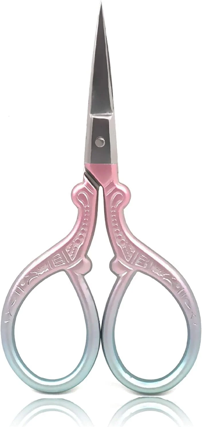 قیچی KASTWAVE، قیچی خیاطی و گلدوزی، قیچی کوچک 3.6 اینچی استیل ضد زنگ تیز، قیچی ابزار DIY برای گلدوزی، سوزن دوزی، دفتر کار، صنایع دستی، قیچی نوک تیز خانگی قیچی KASTWAVE، قیچی خیاطی و گلدوزی، قیچی کوچک 3.6 اینچی استیل ضد زنگ تیز، قیچی ابزار DIY برای گلدوزی، سوزن دوزی، دفتر کار، صنایع دستی، قیچی نوک تیز خانگی