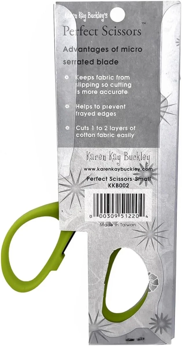 قیچی کوچک 4 اینچی بی نقص کارن کی باکلی با تیغه های میکرو دندانه دار قیچی کوچک 4 اینچی بی نقص کارن کی باکلی با تیغه های میکرو دندانه دار