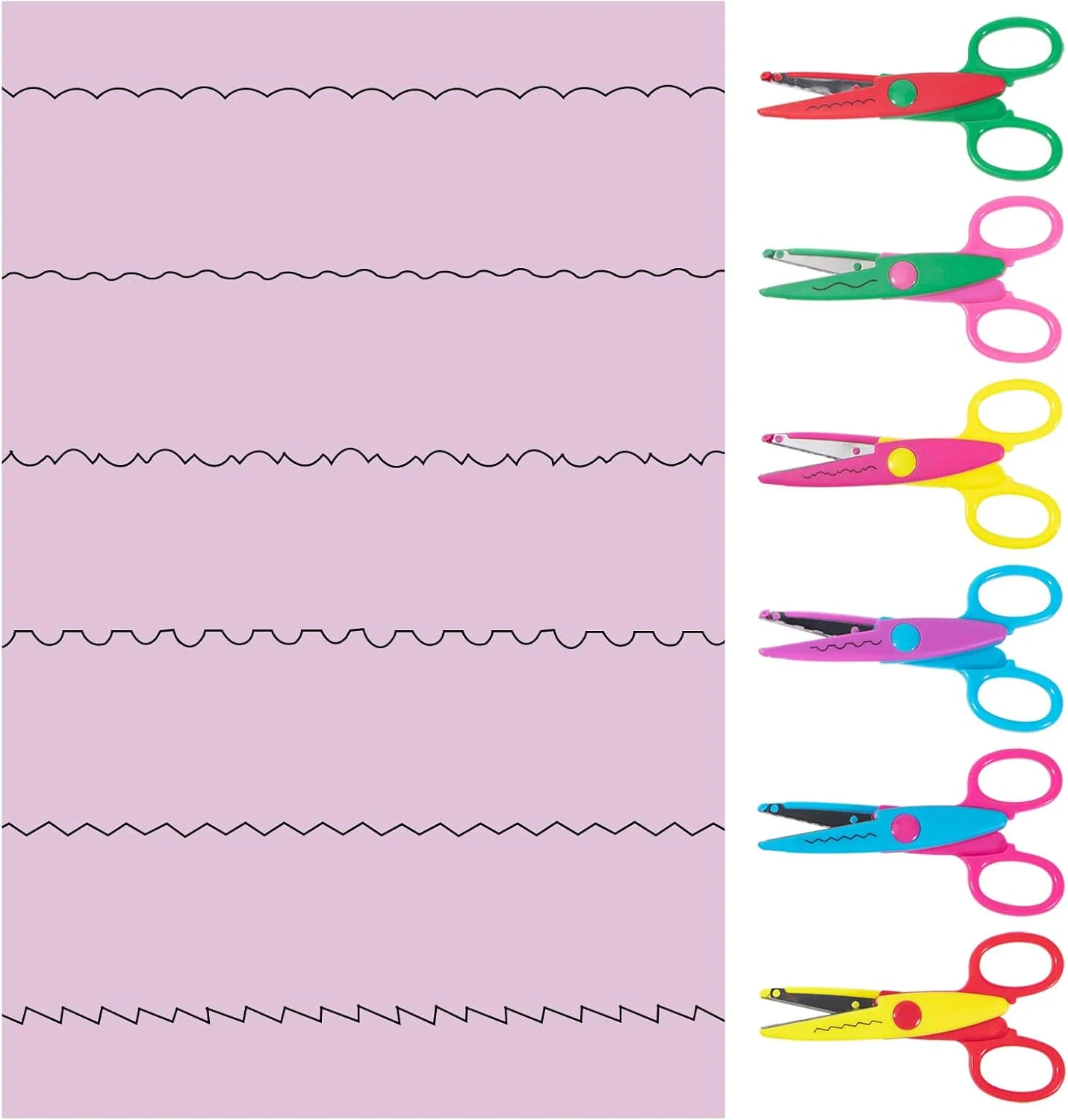 ست پانچ و قیچی خلاقانه Katfort، 16 تکه قیچی کاردستی با لبه های تزئینی برای کودکان و بزرگسالان، ایده آل برای اسکرپ بوک، کاردستی، تکالیف مدرسه، آلبوم عکس DIY ست پانچ و قیچی خلاقانه Katfort، 16 تکه قیچی کاردستی با لبه های تزئینی برای کودکان و بزرگسالان، ایده آل برای اسکرپ بوک، کاردستی، تکالیف مدرسه، آلبوم عکس DIY