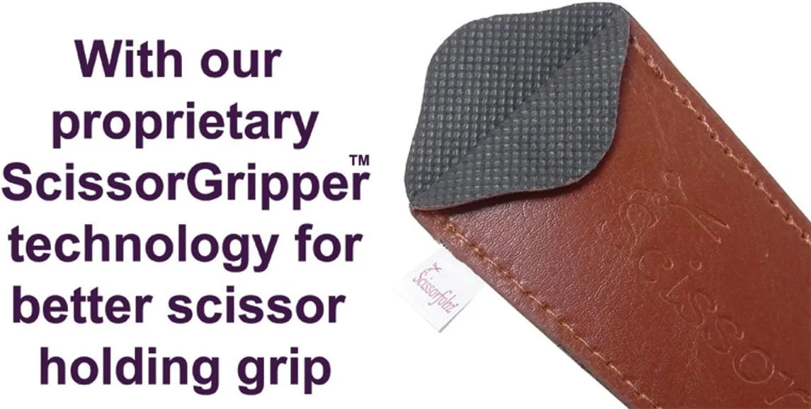 غلاف قیچی SCISSORFOBZ با ScissorGripper - بسته اقتصادی - 4 سایز - روکش و نگهدارنده قیچی طراح دار برای گلدوزی، خیاطی، تکه دوزی - هدیه ای برای خیاطان و تکه دوزان - طرح مشکی برجسته. S-29 غلاف قیچی SCISSORFOBZ با ScissorGripper - بسته اقتصادی - 4 سایز - روکش و نگهدارنده قیچی طراح دار برای گلدوزی، خیاطی، تکه دوزی - هدیه ای برای خیاطان و تکه دوزان - طرح مشکی برجسته. S-29