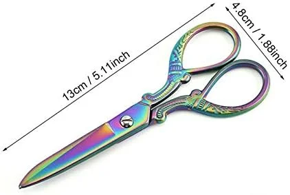 قیچی خیاطی ۱۳ سانتی متری SZ طرح قدیمی، قیچی گلدوزی عتیقه، قیچی خیاطی برای سوزن دوزی، قیچی خیاطی، ابزار دستی (رنگ: تک رنگ) قیچی خیاطی ۱۳ سانتی متری SZ طرح قدیمی، قیچی گلدوزی عتیقه، قیچی خیاطی برای سوزن دوزی، قیچی خیاطی، ابزار دستی (رنگ: تک رنگ)