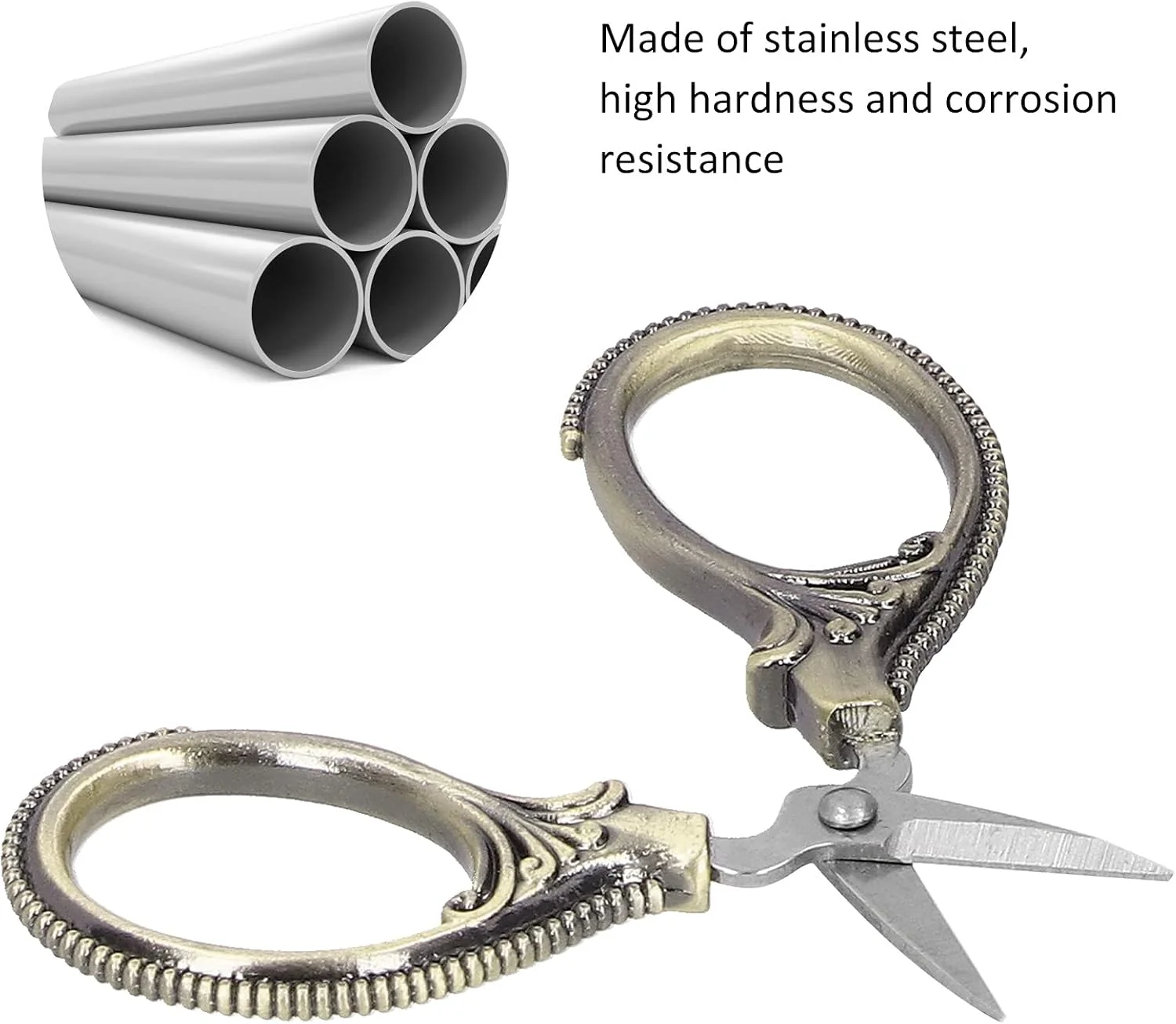 قیچی خیاطی استیل ضد زنگ، قیچی تیز و ارگونومیک برای خیاطی، مناسب برای منزل، محل کار، مدرسه و دانشجویان قیچی خیاطی استیل ضد زنگ، قیچی تیز و ارگونومیک برای خیاطی، مناسب برای منزل، محل کار، مدرسه و دانشجویان