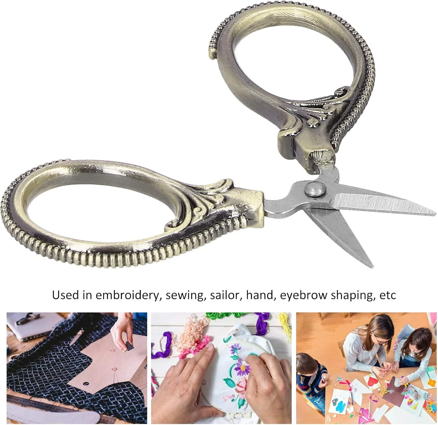 قیچی خیاطی استیل ضد زنگ، قیچی تیز و ارگونومیک برای خیاطی، مناسب برای منزل، محل کار، مدرسه و دانشجویان قیچی خیاطی استیل ضد زنگ، قیچی تیز و ارگونومیک برای خیاطی، مناسب برای منزل، محل کار، مدرسه و دانشجویان