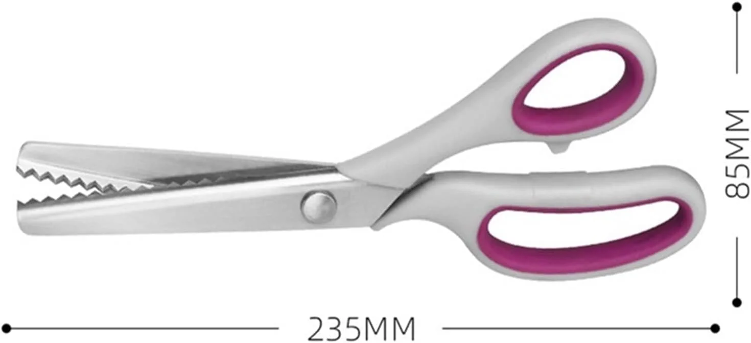 قیچی همه کاره WANAM، قیچی خیاطی استیل ضد زنگ با برش صاف، قیچی خیاطی و دوخت