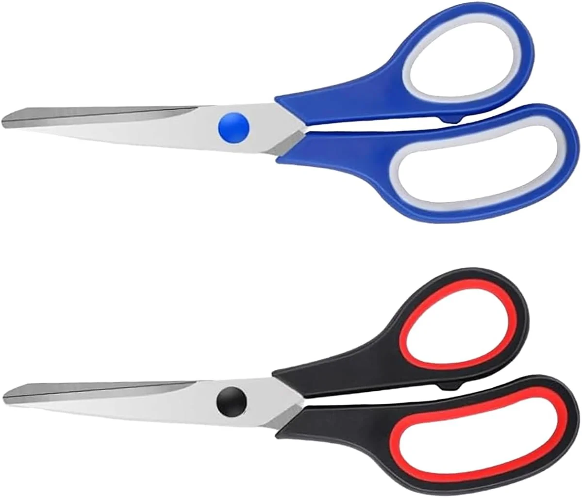 قیچی خانگی Yuqilin بسته 2 عددی، قیچی پارچه چند منظوره، قیچی تیز صنایع دستی، بزرگسالان، قیچی صنایع دستی جهانی، قیچی گلدوزی، برای خیاطی، گلدوزی، صنایع دستی قیچی خانگی Yuqilin بسته 2 عددی، قیچی پارچه چند منظوره، قیچی تیز صنایع دستی، بزرگسالان، قیچی صنایع دستی جهانی، قیچی گلدوزی، برای خیاطی، گلدوزی، صنایع دستی