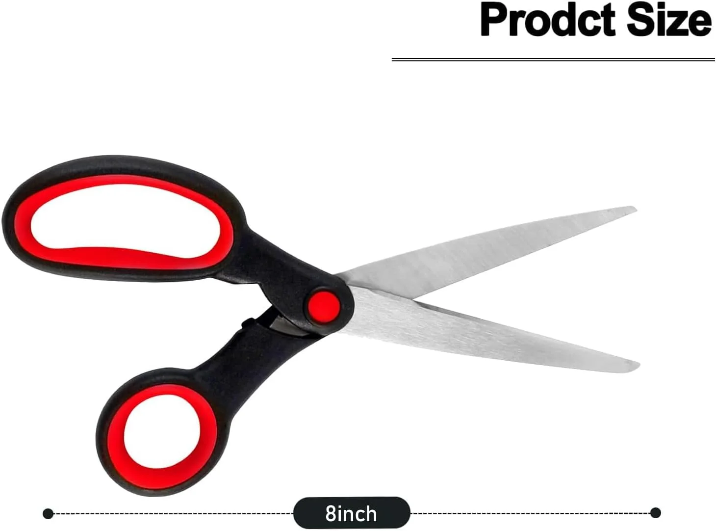 قیچی خانگی Yuqilin بسته 2 عددی، قیچی پارچه چند منظوره، قیچی تیز صنایع دستی، بزرگسالان، قیچی صنایع دستی جهانی، قیچی گلدوزی، برای خیاطی، گلدوزی، صنایع دستی