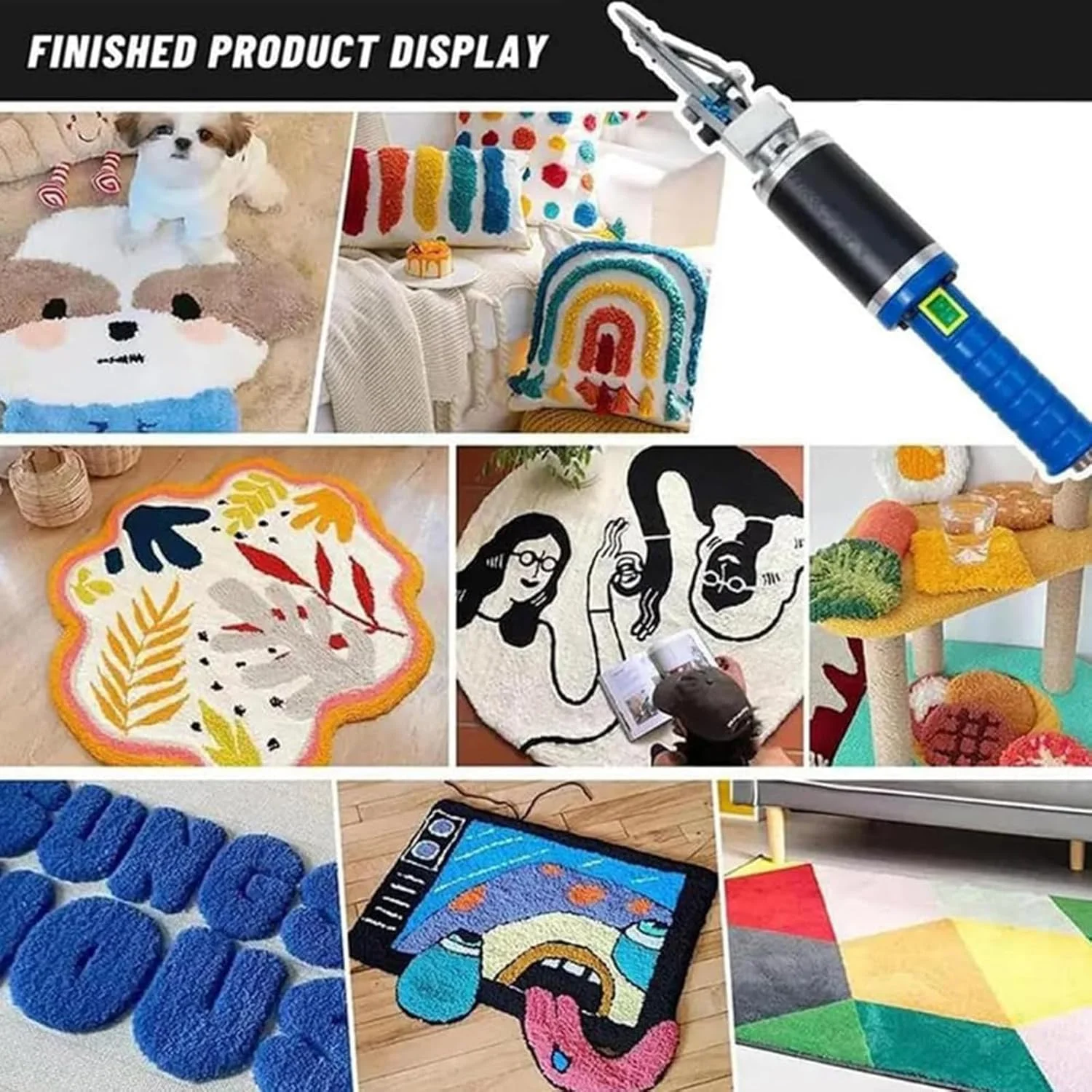 قیچی برقی حکاکی فرش ZPLuz - قیچی حکاکی فرش، ماشین اصلاح فرش با دکمه تنظیم سرعت و تیغه قابل تعویض، مناسب برای استودیوها و متخصصان قیچی برقی حکاکی فرش ZPLuz - قیچی حکاکی فرش، ماشین اصلاح فرش با دکمه تنظیم سرعت و تیغه قابل تعویض، مناسب برای استودیوها و متخصصان