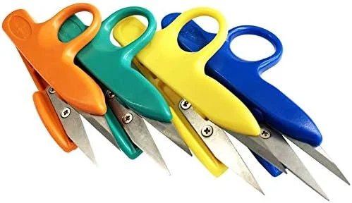 قیچی نخچین گلدن ایگل راست/چپ Zipperstop، مناسب خیاطی، هرس و صنایع دستی، همراه با کیف نرم وینیل، بسته 4 عددی (4 عدد سبز) قیچی نخچین گلدن ایگل راست/چپ Zipperstop، مناسب خیاطی، هرس و صنایع دستی، همراه با کیف نرم وینیل، بسته 4 عددی (4 عدد سبز)