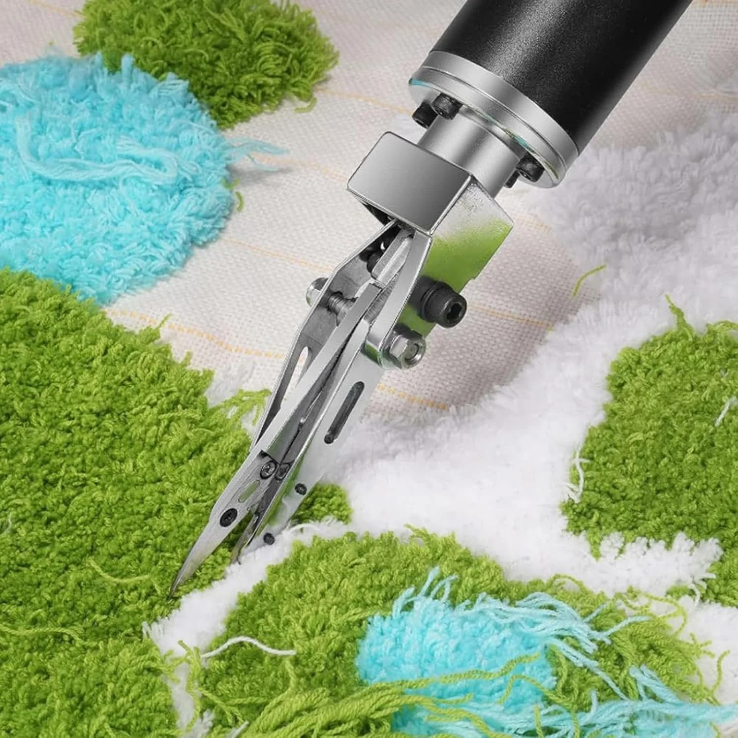 قیچی حکاکی فرش و موکت ZPLuz، قیچی برقی 200 وات برش پارچه، برش فرش، قیچی برای پارچه، سرعت قابل تنظیم 0 تا 4000 دور در دقیقه ابزار برش چند منظوره قیچی حکاکی فرش و موکت ZPLuz، قیچی برقی 200 وات برش پارچه، برش فرش، قیچی برای پارچه، سرعت قابل تنظیم 0 تا 4000 دور در دقیقه ابزار برش چند منظوره