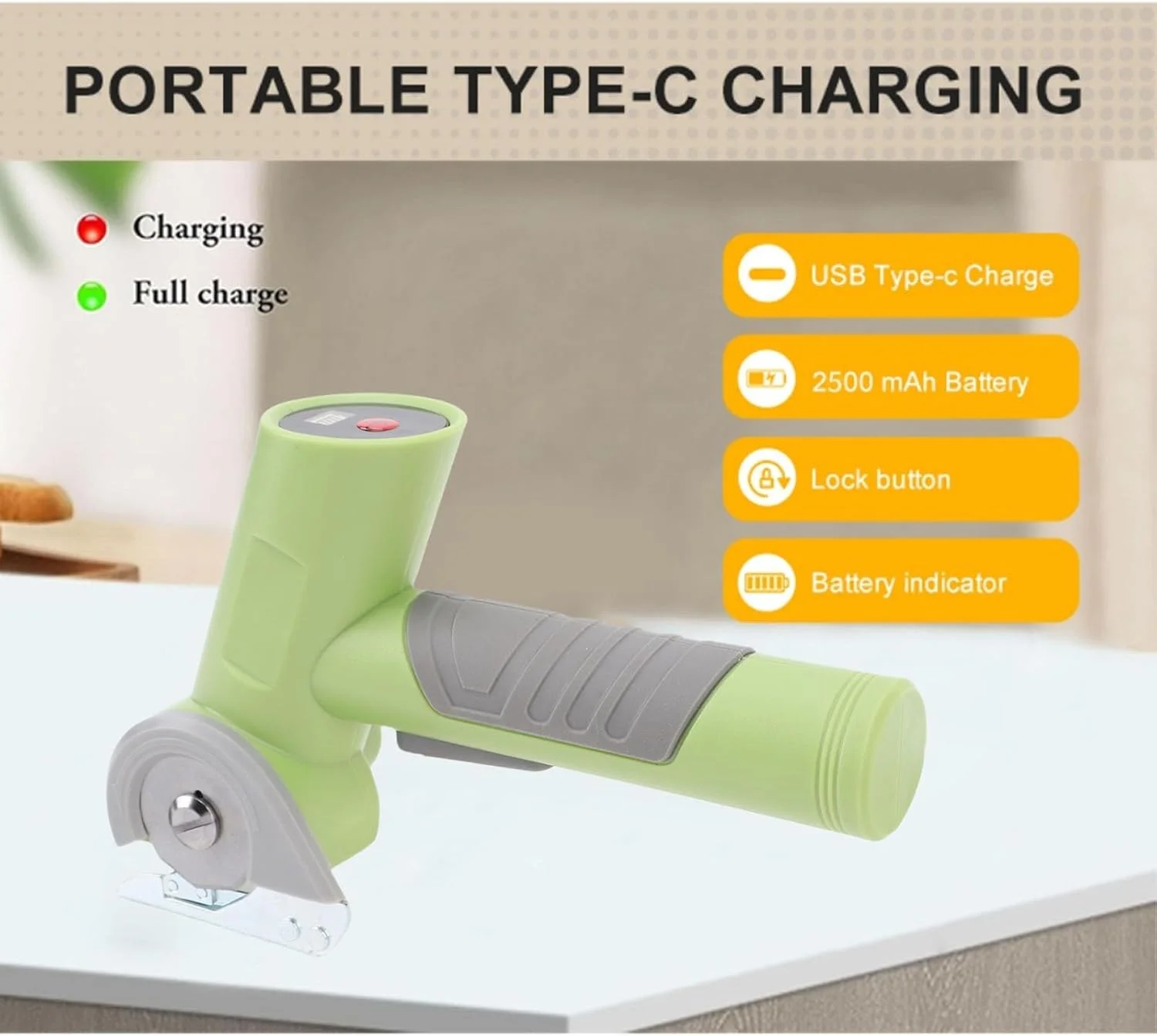 قیچی شارژی Zhjvihx، برش دقیق و روان با فولاد تنگستن، قیچی برقی چند منظوره قابل حمل برای کاغذ، فرش، چرم قیچی شارژی Zhjvihx، برش دقیق و روان با فولاد تنگستن، قیچی برقی چند منظوره قابل حمل برای کاغذ، فرش، چرم