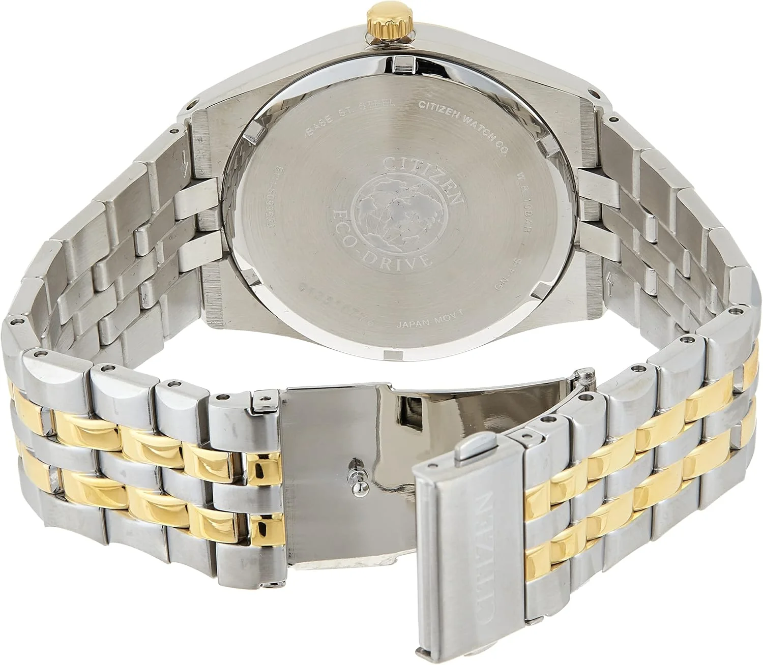 ساعت مچی مردانه سیتیزن مدل BM7334-66L با قابلیت شارژ خورشیدی، نمایشگر آنالوگ و بند استیل