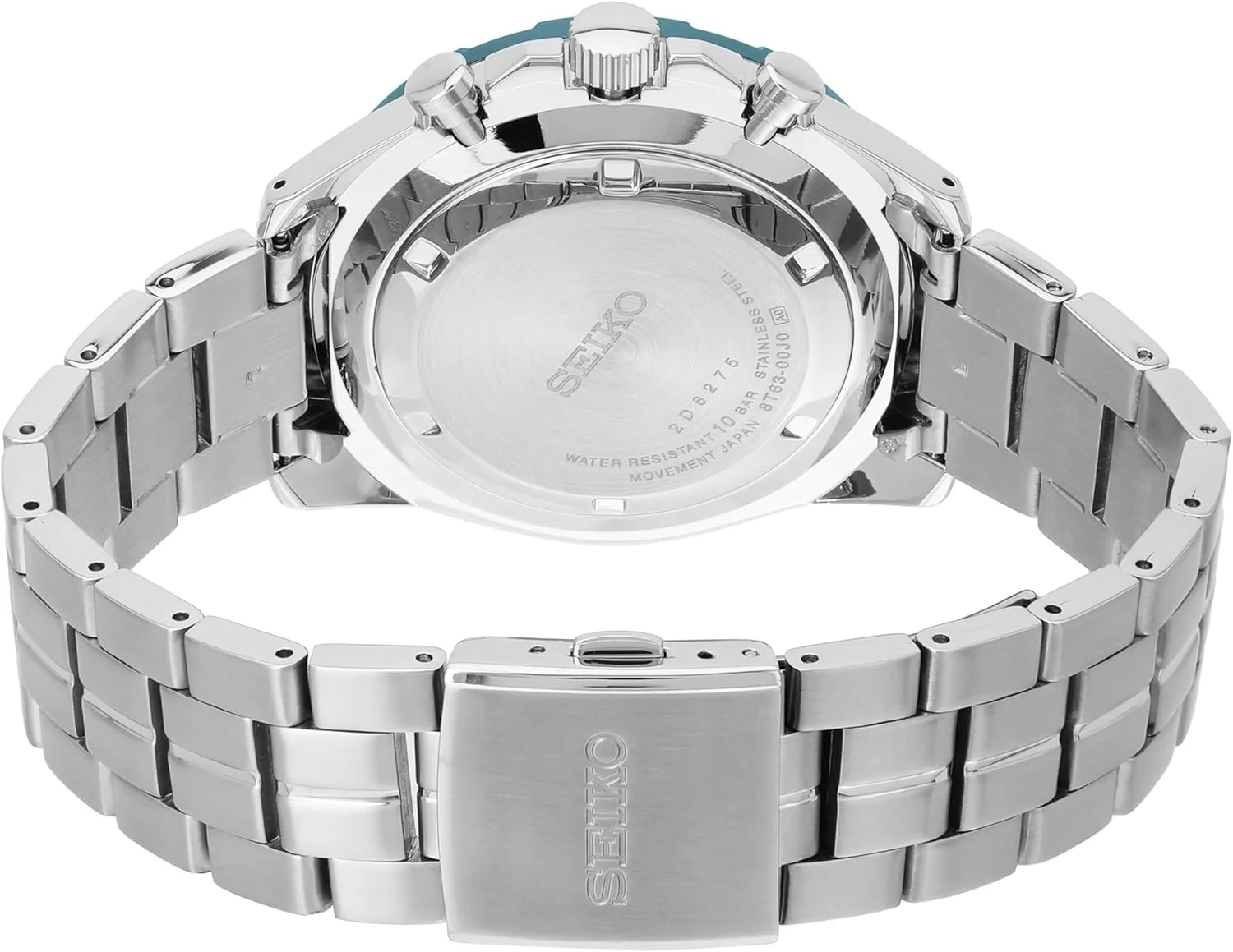 Seiko Men's Quartz Watch Stainless Steel with Silicone Strap Seiko Men's Quartz Watch Stainless Steel with Silicone Strap