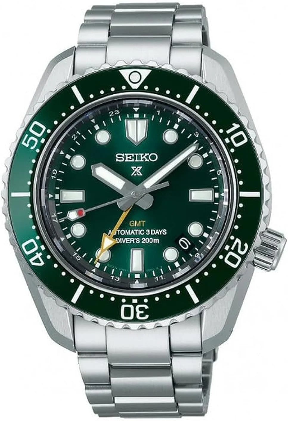 ساعت مچی مردانه سیکو پرو اسپکس مدل 1968 Diver's Green استیل ضد زنگ SPB381J، سبز