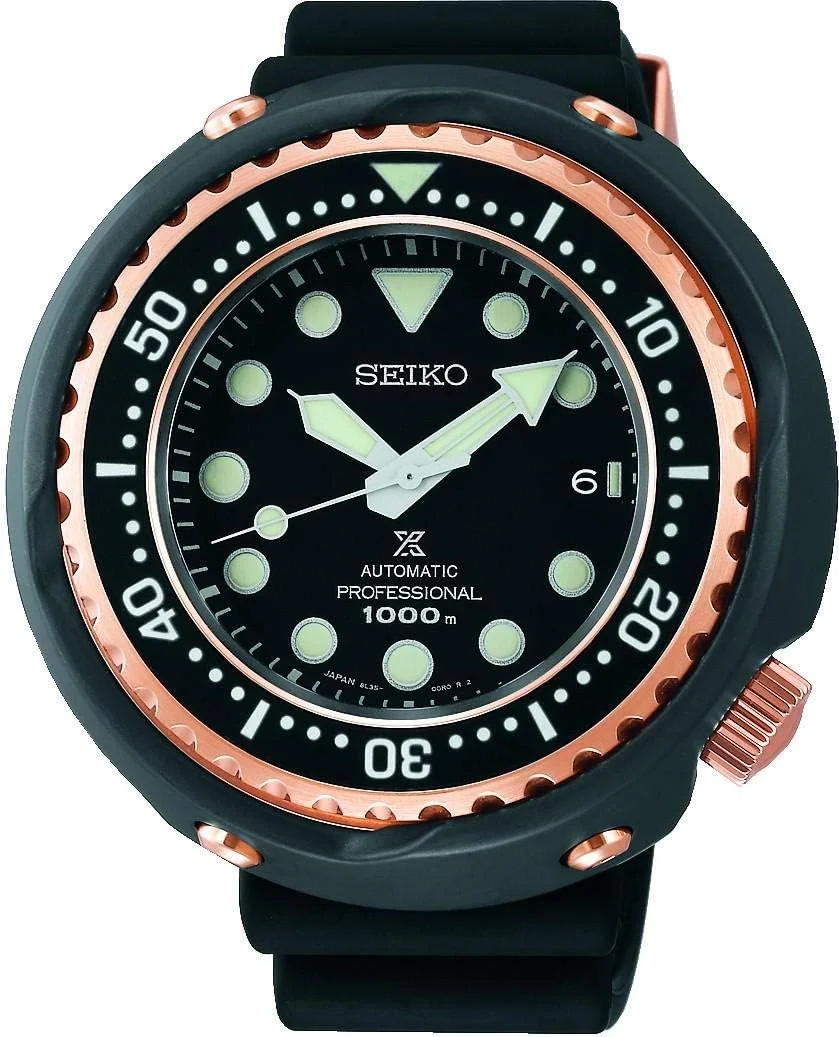 ساعت مچی اتوماتیک مردانه سیکو SLA042J1 Prospex Divers، قطر قاب 52.4 میلی متر، مشکی