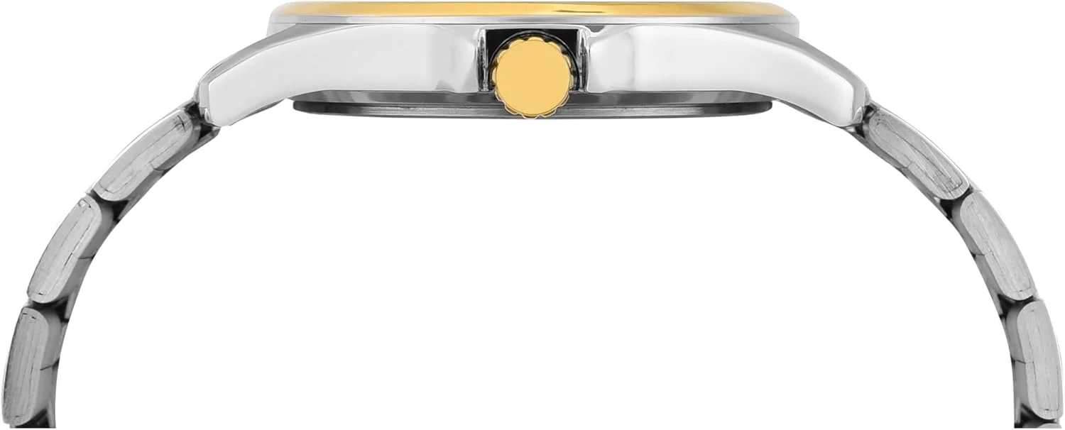 ساعت مچی آنالوگ مردانه TIMEX Classics با صفحه گرد و ضد آب، نقره ای، سایز استاندارد، کلاسیک