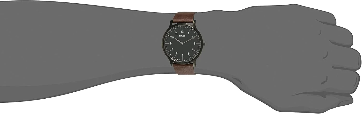 ساعت مچی مردانه آنالوگ Timex مدل TW2T66400 با صفحه مشکی و بند قهوه ای ساعت مچی مردانه آنالوگ Timex مدل TW2T66400 با صفحه مشکی و بند قهوه ای