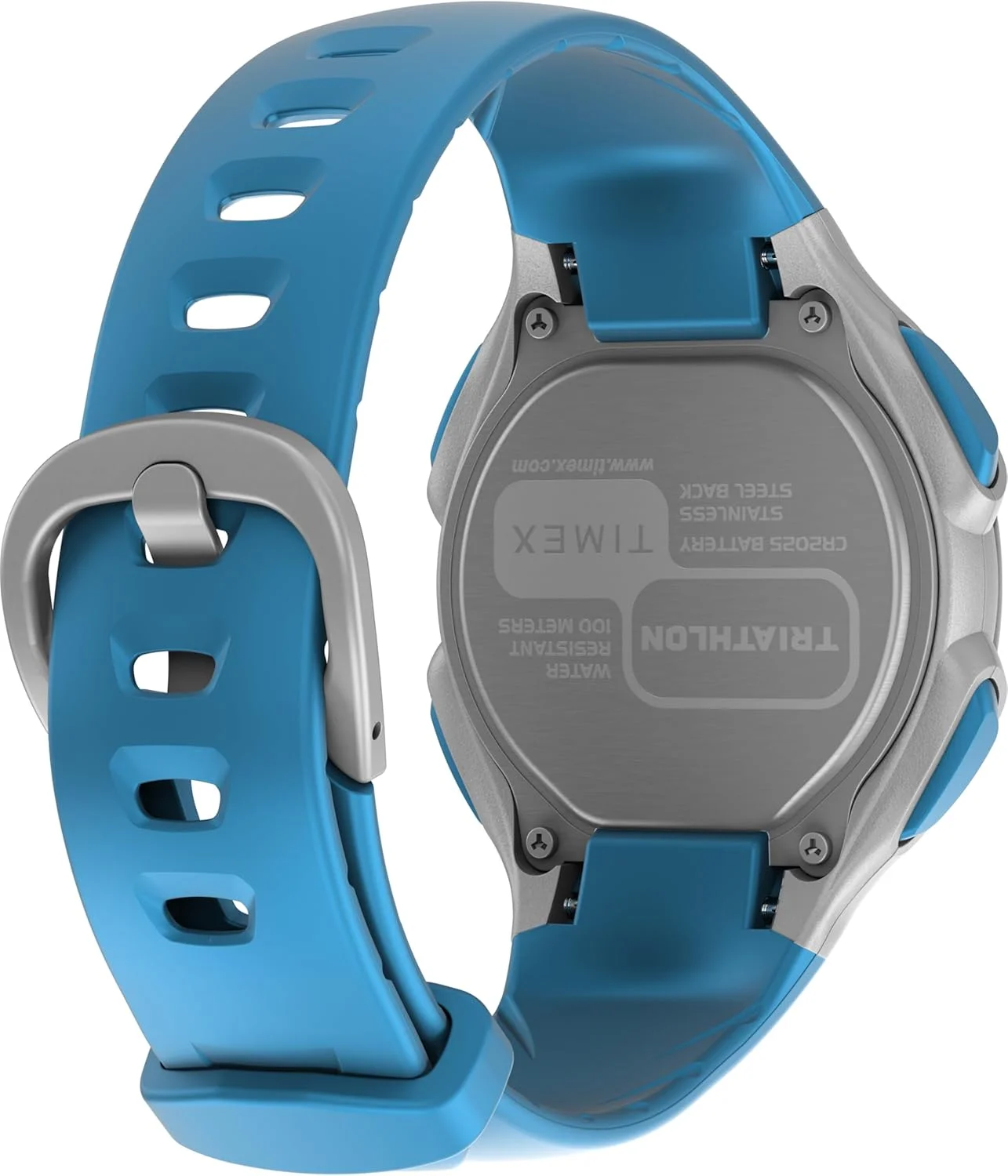 ساعت مچی مردانه تایمکس مدل TW5M67400 Triathlon Classic با قطر 38 میلیمتر، بند PU آبی دو تکه، صفحه دیجیتال و قاب خاکستری ساعت مچی مردانه تایمکس مدل TW5M67400 Triathlon Classic با قطر 38 میلیمتر، بند PU آبی دو تکه، صفحه دیجیتال و قاب خاکستری