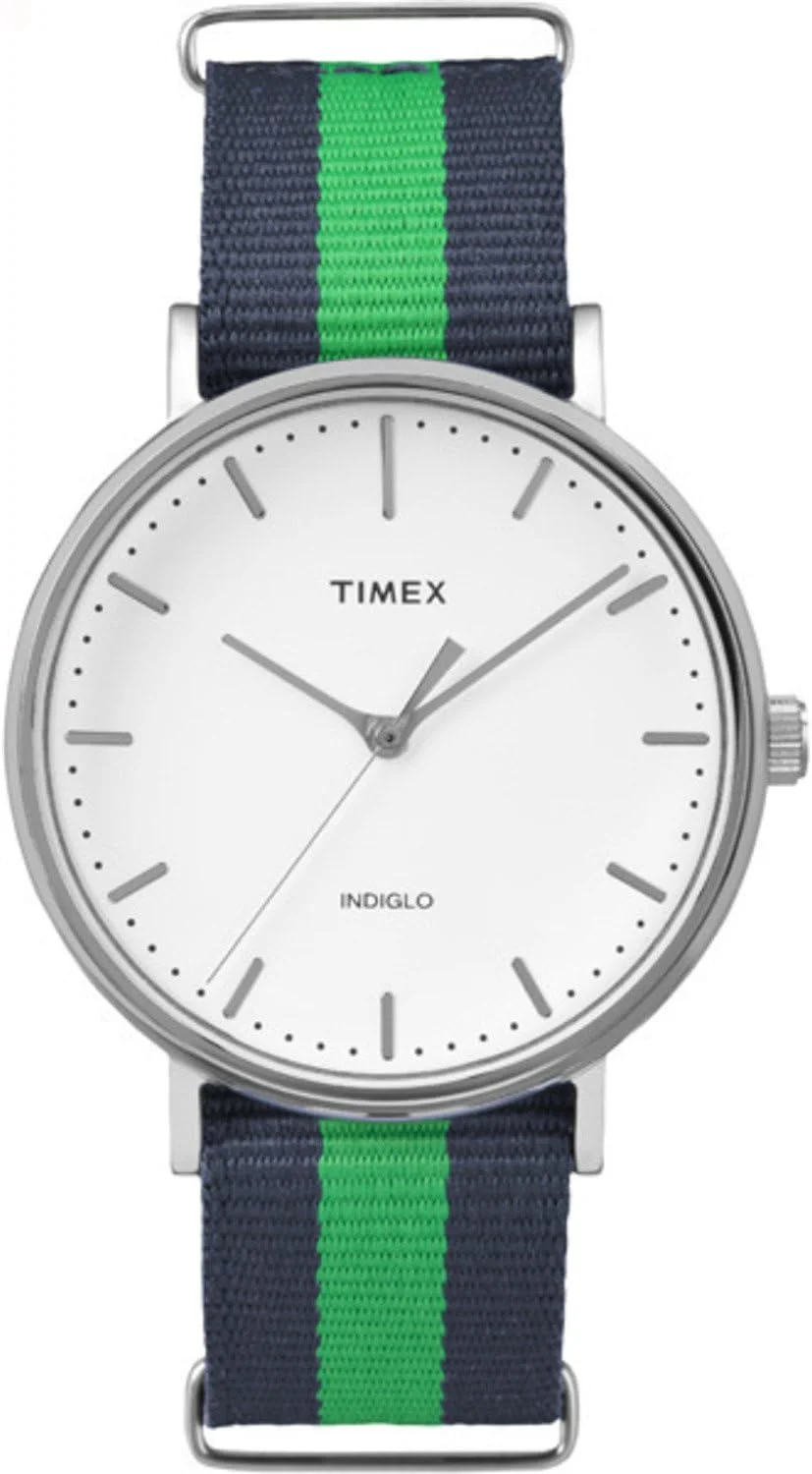 ساعت مچی تایمکس مدل Fairfield Two-Piece Strap 3-Hand مناسب برای آقایان و بانوان TW2R26