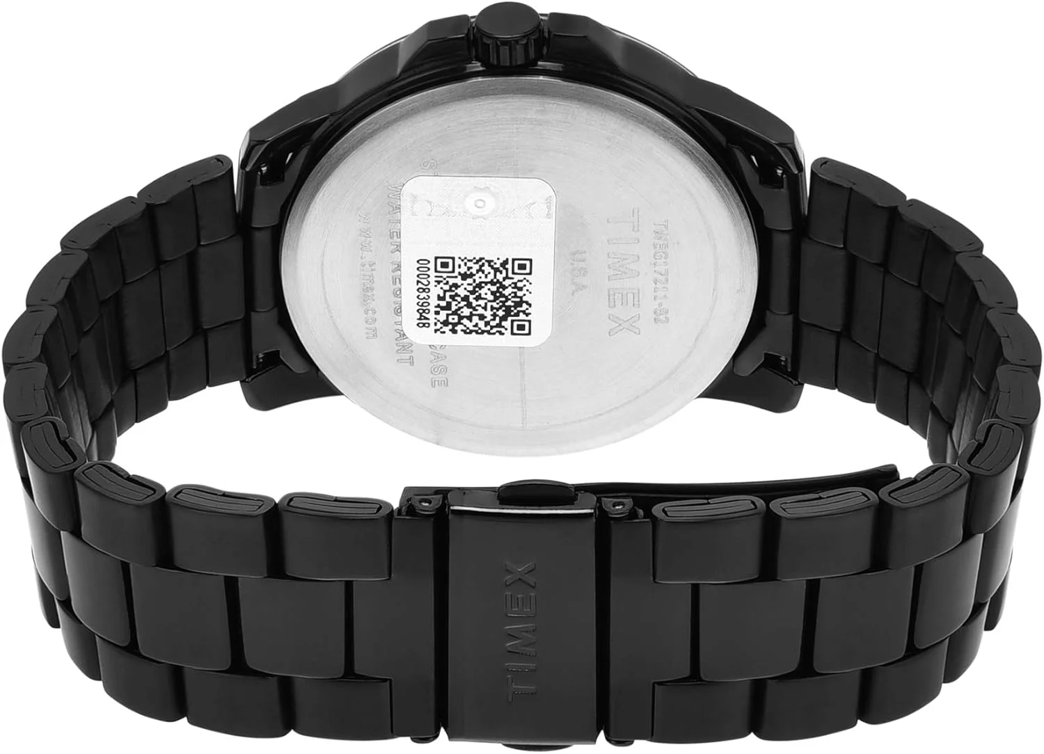 ساعت مچی مردانه آنالوگ TIMEX با صفحه مشکی مدل TWEG17211 (مشکی)، مشکی، 45 میلی متر ساعت مچی مردانه آنالوگ TIMEX با صفحه مشکی مدل TWEG17211 (مشکی)، مشکی، 45 میلی متر