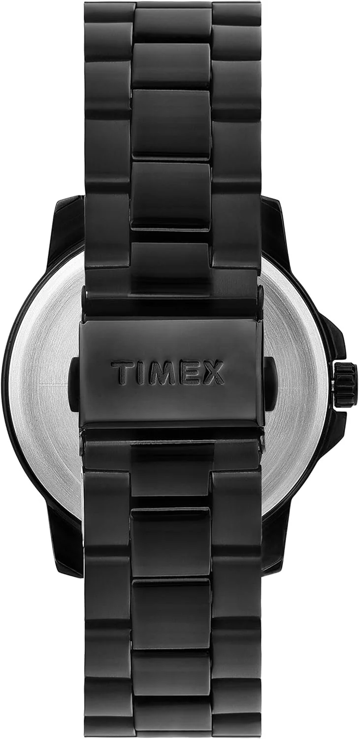 ساعت مچی مردانه آنالوگ TIMEX با صفحه مشکی مدل TWEG17211 (مشکی)، مشکی، 45 میلی متر ساعت مچی مردانه آنالوگ TIMEX با صفحه مشکی مدل TWEG17211 (مشکی)، مشکی، 45 میلی متر