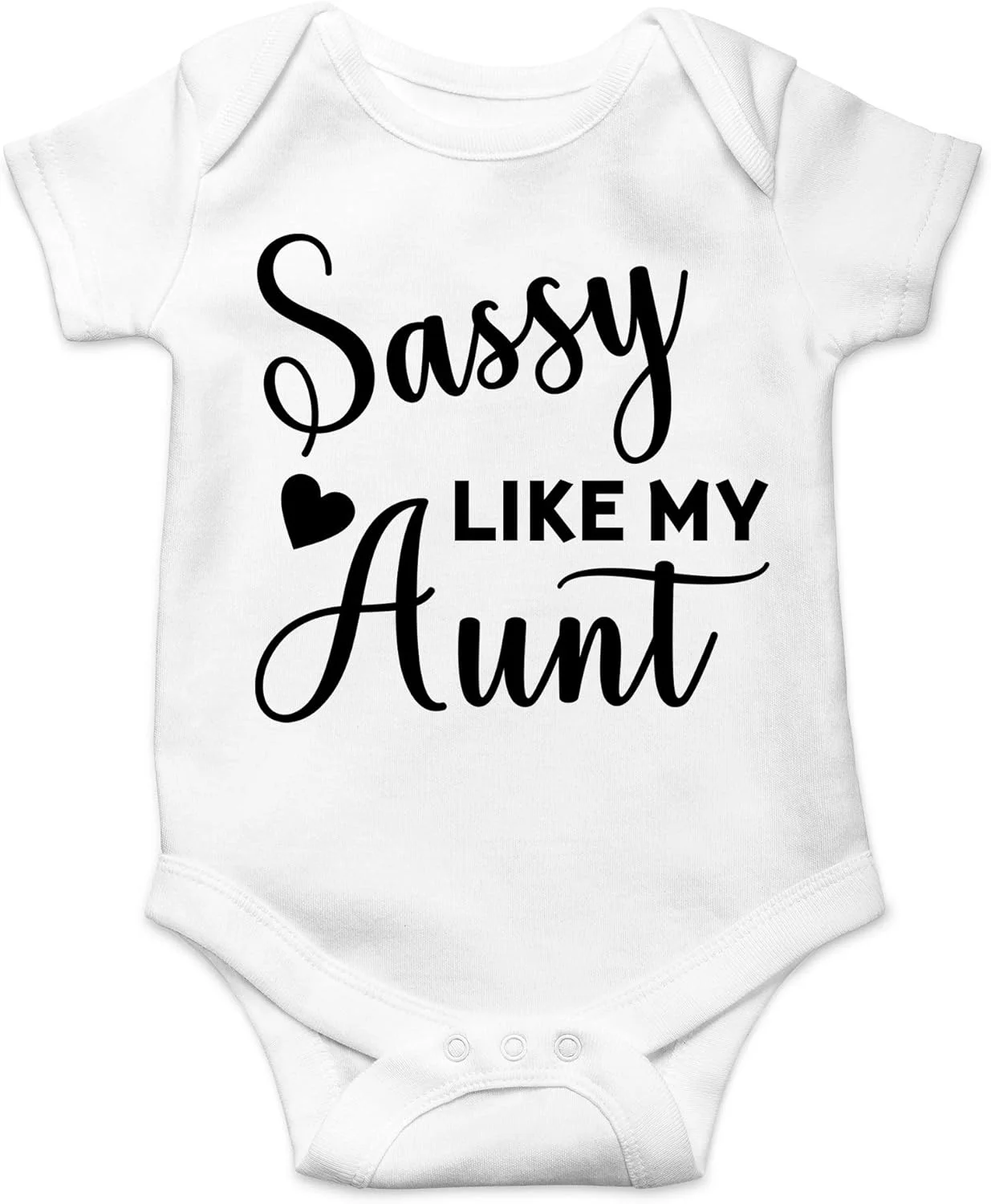 لباس نوزادی CBTwear طرح "مثل عمه ام با نمک" - لباس بچه - سرهمی نوزادی خنده دار برای نوزادان